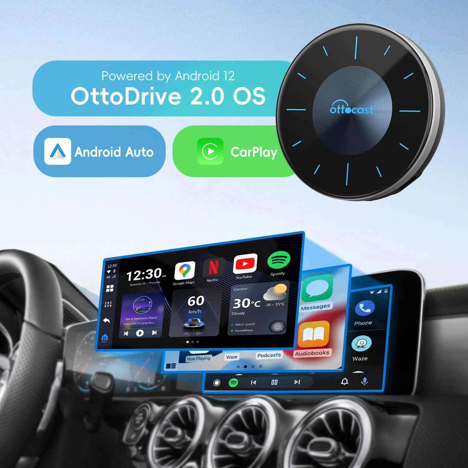 (Limited stock) OttoAibox P3 CarPlay AI Box