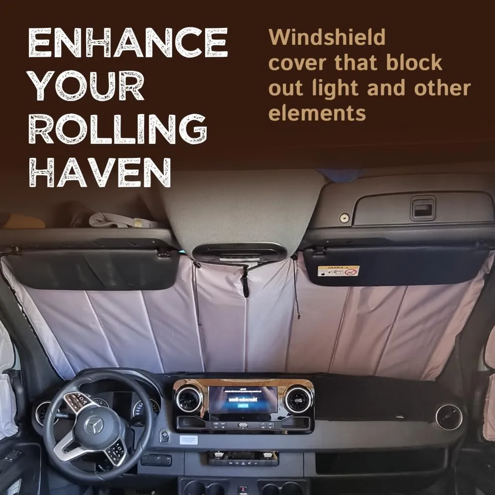 Living in a Bubble Insulated Blackout Windshield Cover Ncv3 Vs30 2007 23