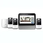 Lorex HC64A2U-E Smart Home Security Center Wi-Fi System with 2K Battery-Operated Outdoor Cameras and Range Extender