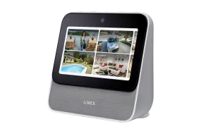 Lorex Smart Home Security Center with 2K Wire-Free Cameras, Two 2K Pan-Tilt Indoor Wi-Fi Security Cameras and Range Extender