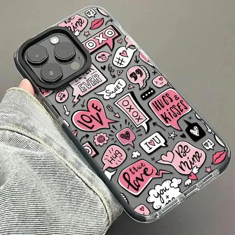 Love Graffitti Phone Cover (For iPhones)