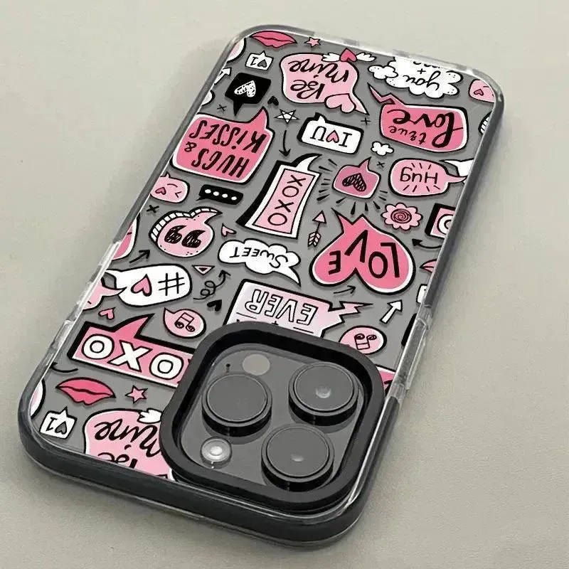 Love Graffitti Phone Cover (For iPhones)