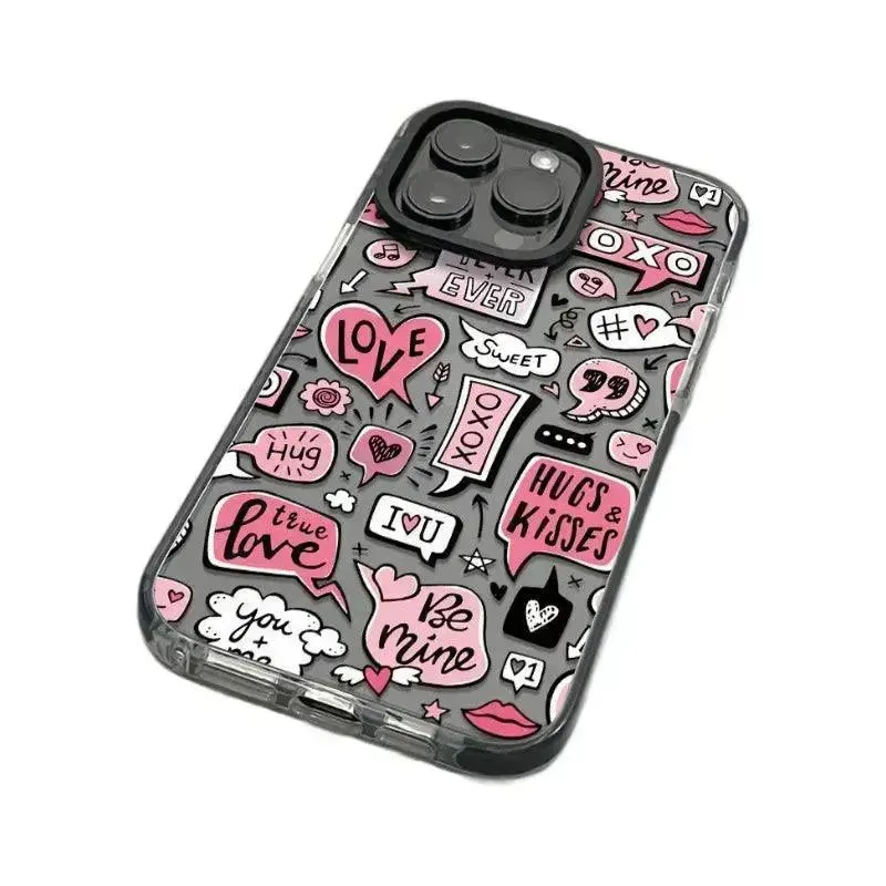 Love Graffitti Phone Cover (For iPhones)