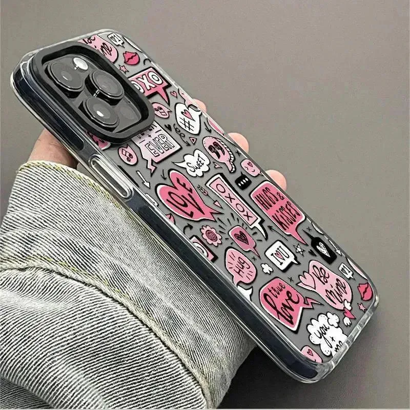 Love Graffitti Phone Cover (For iPhones)