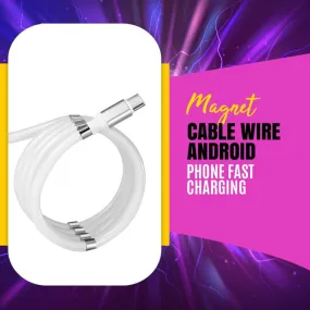 Magnet Cable Wire Android - Phone Fast Charging Cables | Charging Cable | Mobile Cable | Charger Cable