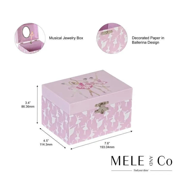 Mele & Co Lilia Musical Jewelry Box #1008JB01PL