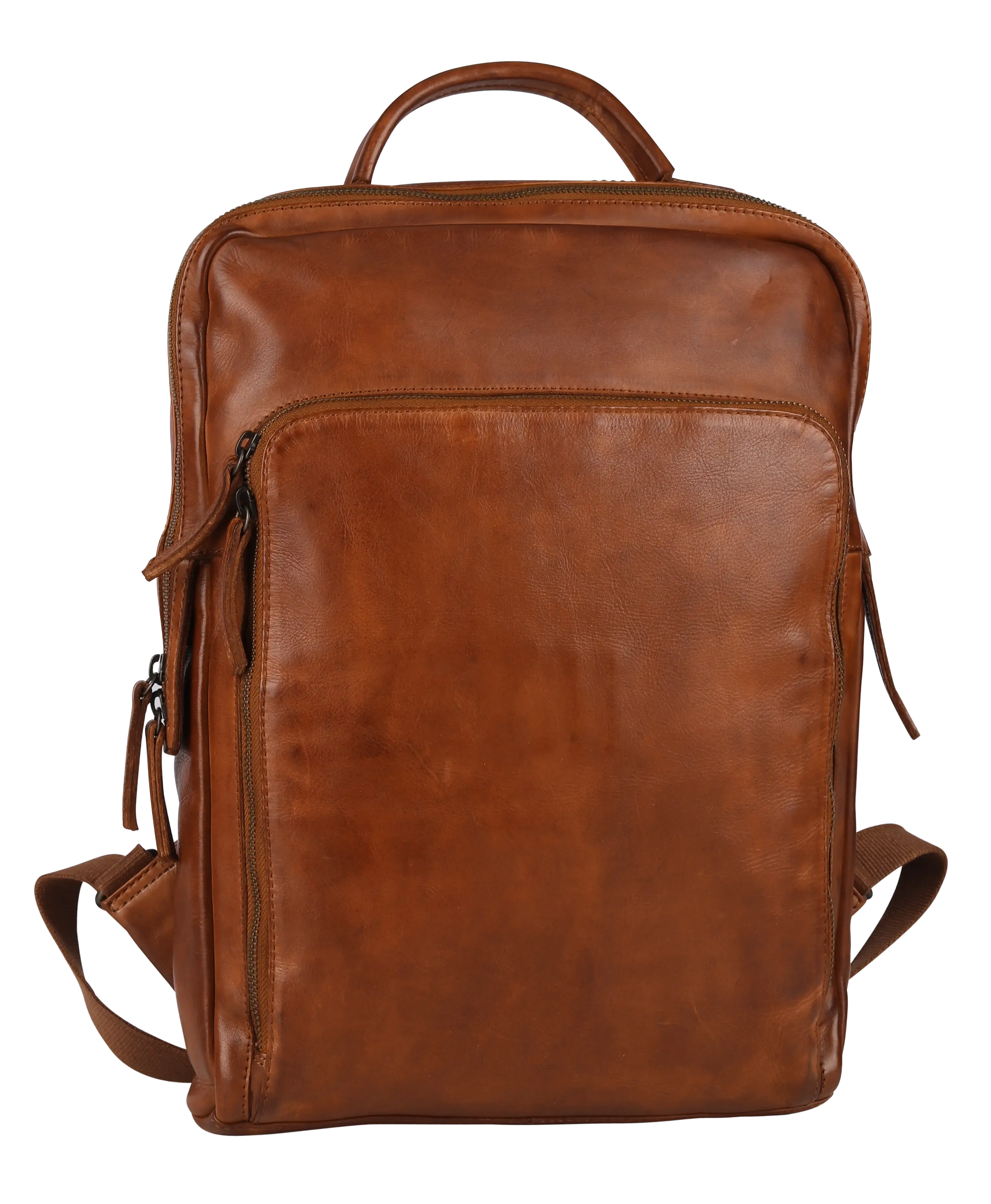 MET Two Strap Adjustable Leather Backpack