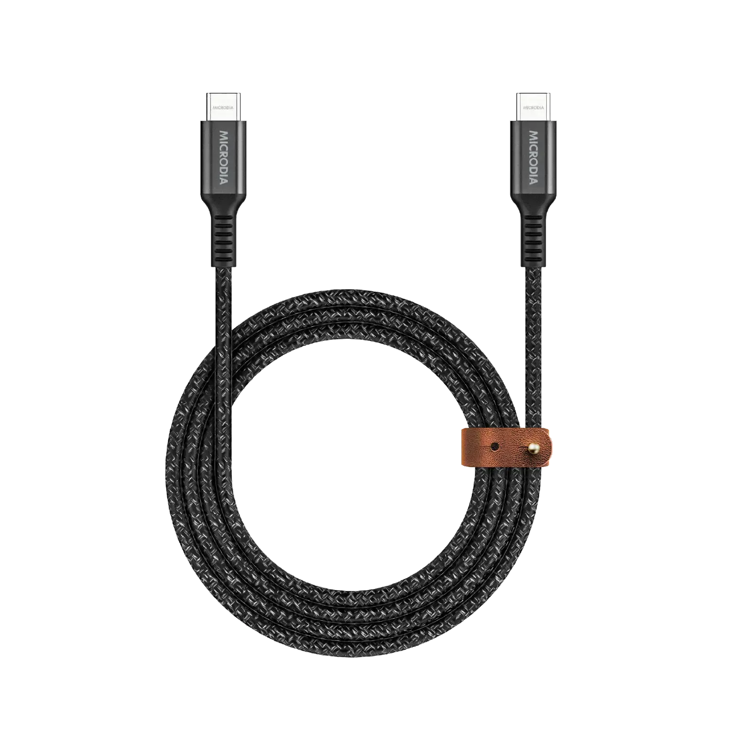 MICRODIA ExeCable™ Tweed PD60W USB-C to USB-C Charge & Sync Cable