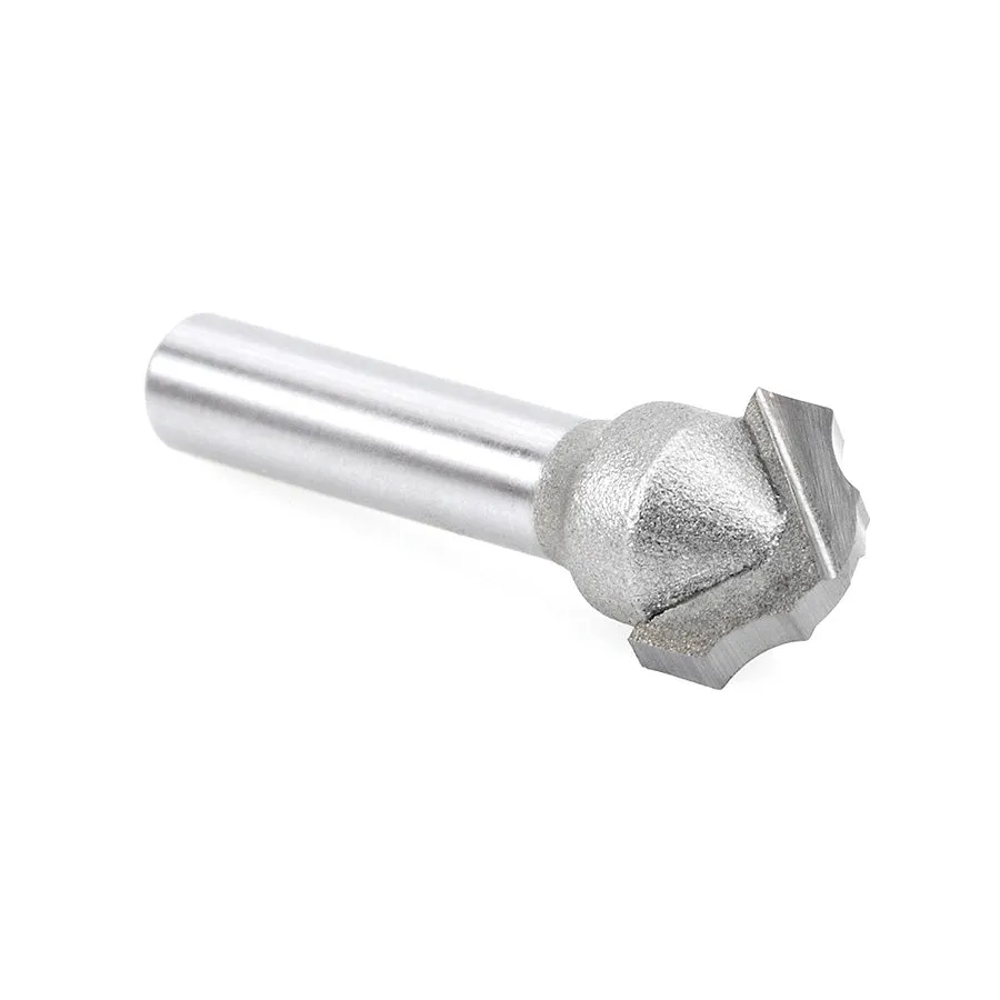 Miniature Plunge Classical Router Bit | 1⁄8 Radius x 1⁄2 Dia x 5⁄16 x 1⁄4" Shank | MRC0304 | 738685993040