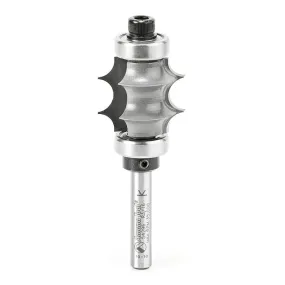 Multi-Edge Beading Router Bit | 3⁄16 Radius x 1Dia x 7⁄8 x 1⁄4" Shank | 54296 | 738685942963