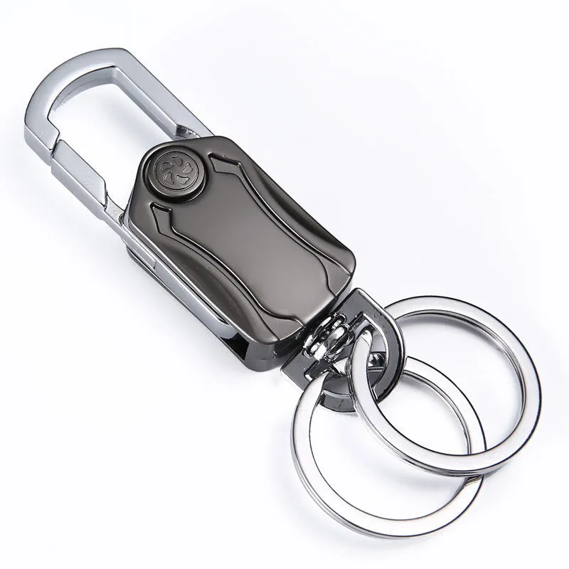 Multifunctional 360 Rotating Car Keychain