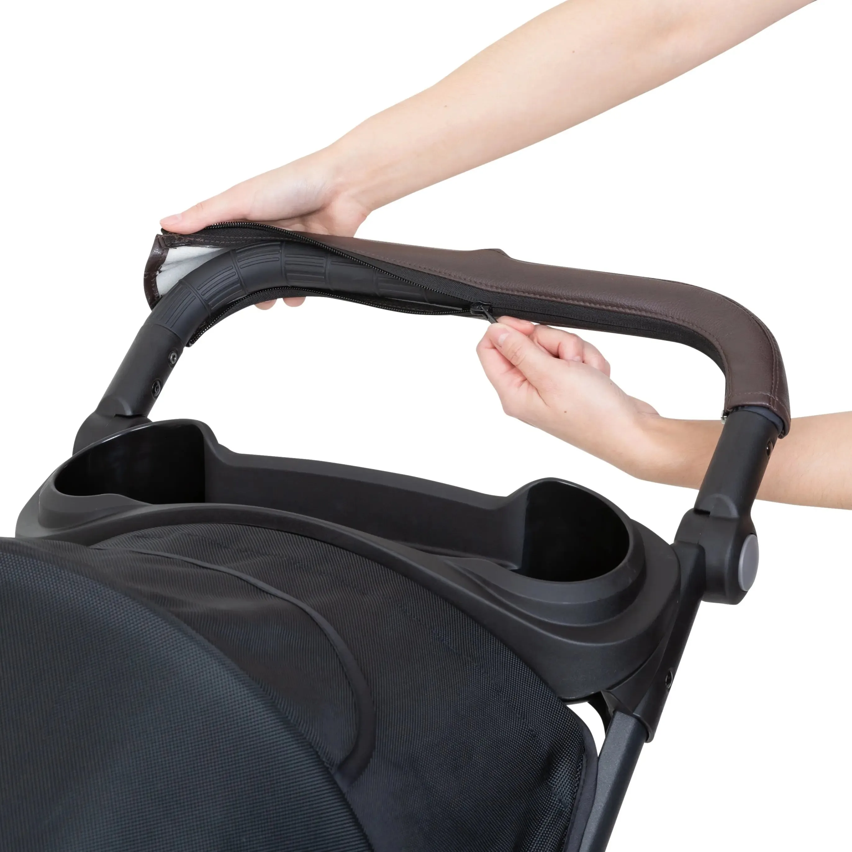 MUV® Tango™ Pro Stroller Travel System with Ally™ 35 Infant Car Seat - Uptown Brown