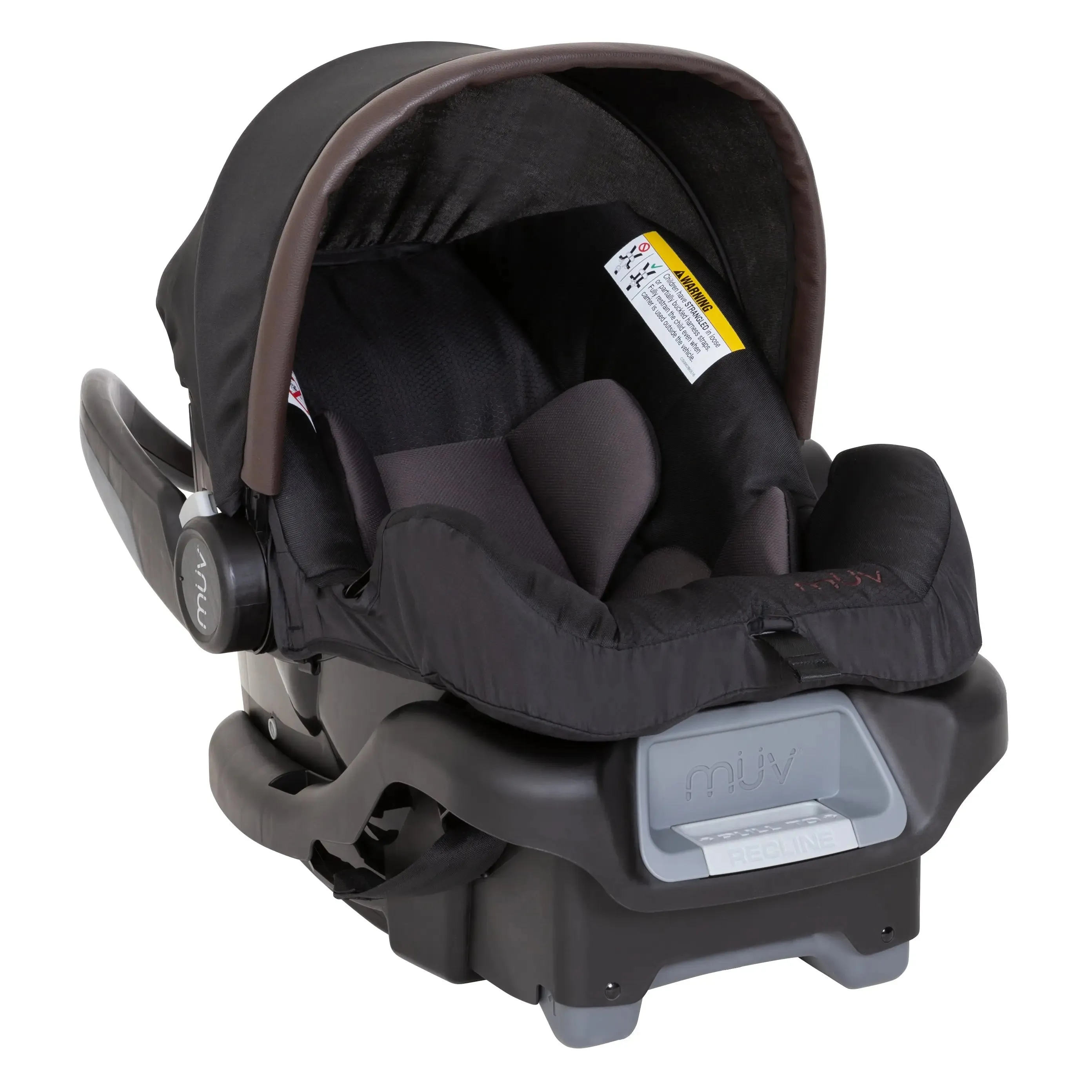 MUV® Tango™ Pro Stroller Travel System with Ally™ 35 Infant Car Seat - Uptown Brown