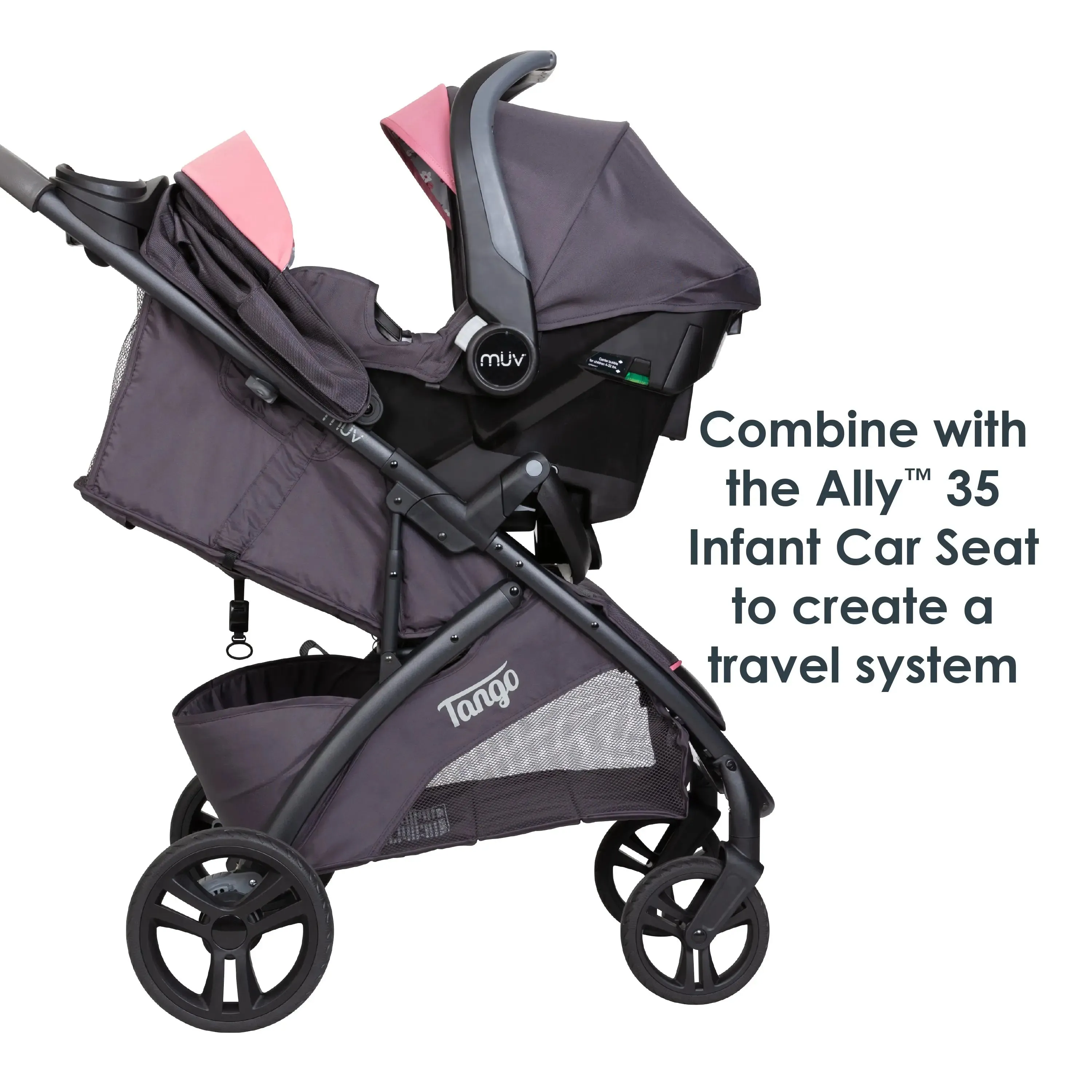 MUV® Tango™ Pro Stroller Travel System with Ally™ 35 Infant Car Seat