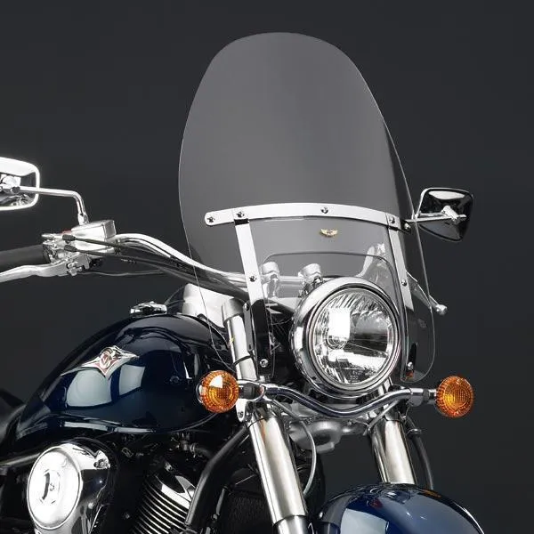 National Cycle N2220 Custom Heavy Duty Clear Windshield for Narrow Frame Yamaha Cruisers