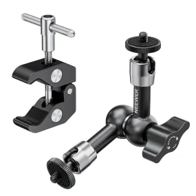 NEEWER ST15C/ST25C Super Clamp with Magic Arm Kit