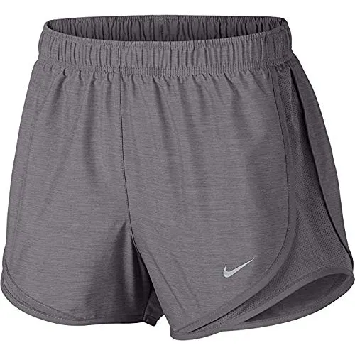 Nike Women's Dry Tempo Shorts Large Gunsmoke and Wolf Grey