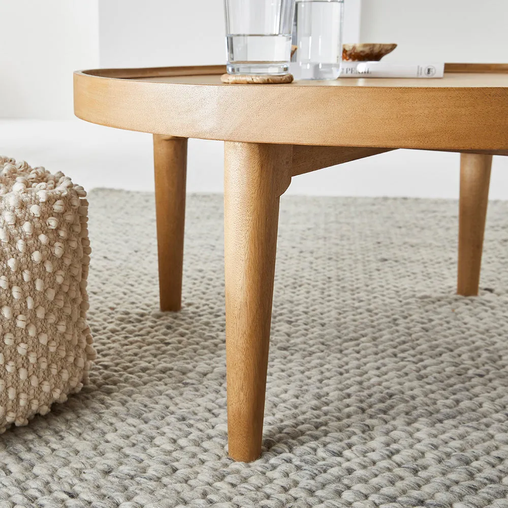 Norway Round Oak Coffee Table