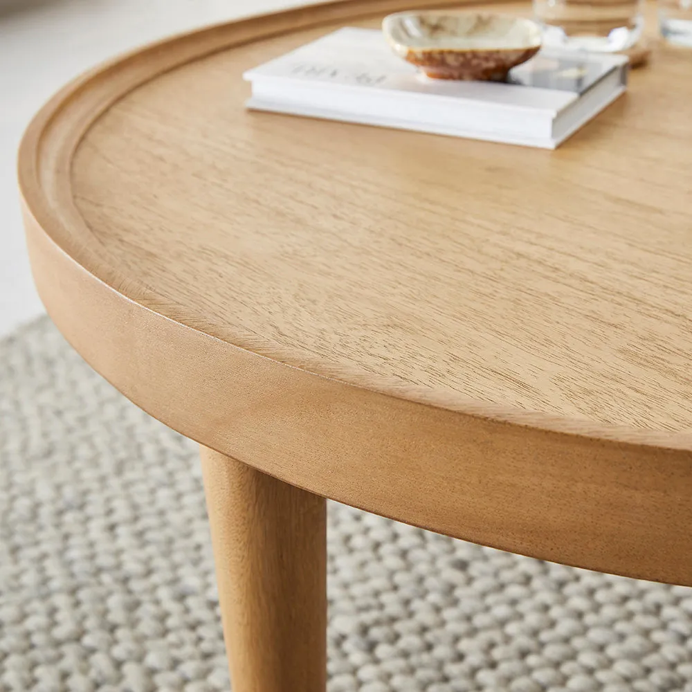 Norway Round Oak Coffee Table