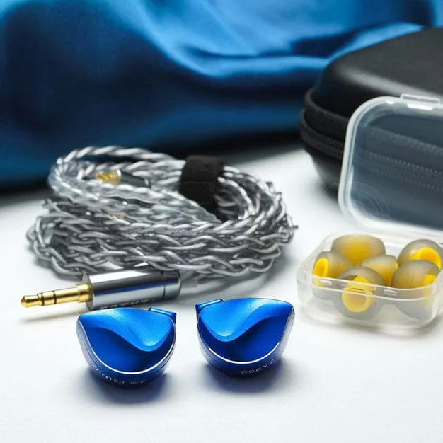 Open Box BQEYZ Winter Ultra 1DD 1BC HiFi Dynamic Driver PZT Bone Conduction In-Ear Monitors