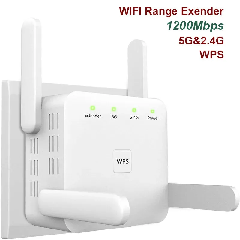 Outdoor Wifi Extender-5 Ghz WiFi Booster AC1200 Adapter 1200Mbps