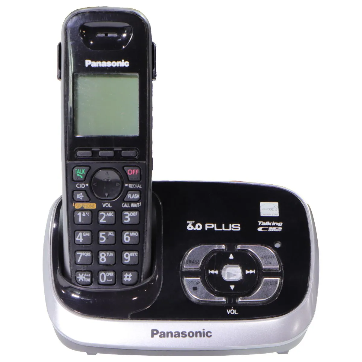 Panasonic KX-TG6524SK Dect 6.0 Plus Cordless Phone Answering System w/4 Handsets