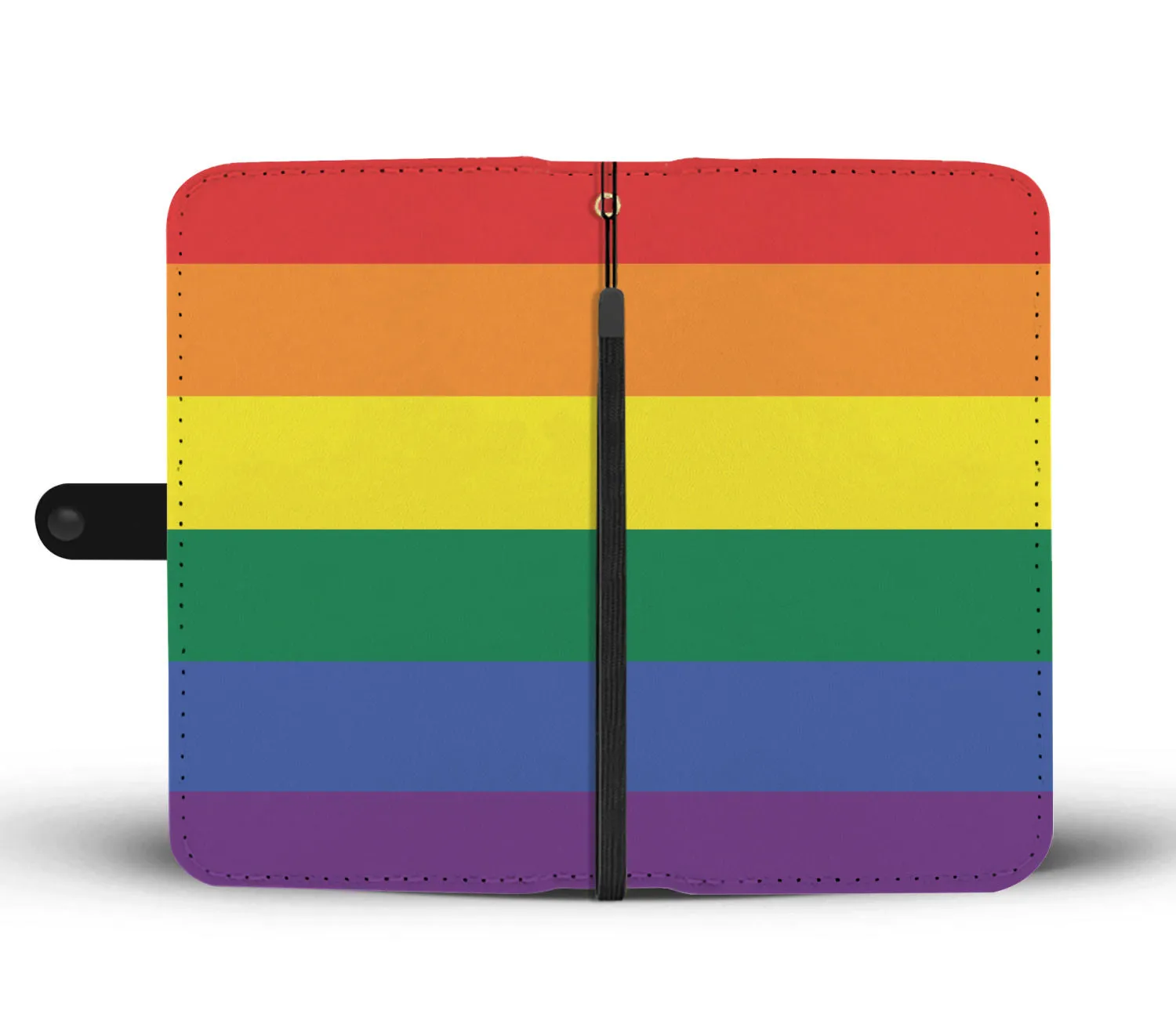 Personalized LGBT Flag Phone Wallet Case