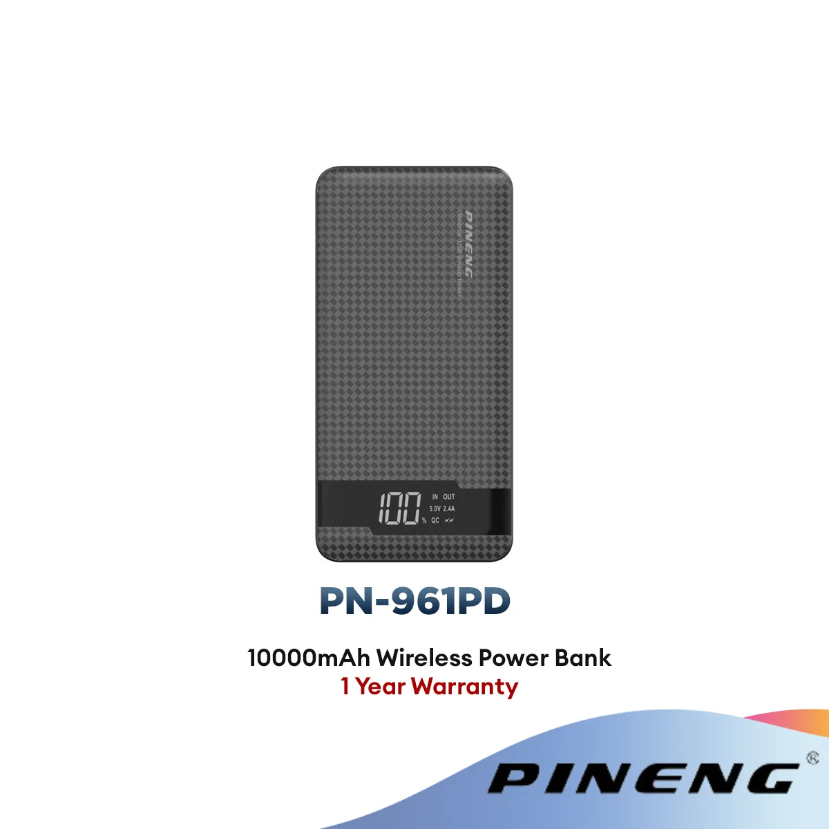 Pineng PN-853PD/PN-857/PN-961PD/PN-986/Qi PN-886/Qi PN-888PD Wireless Powerbank