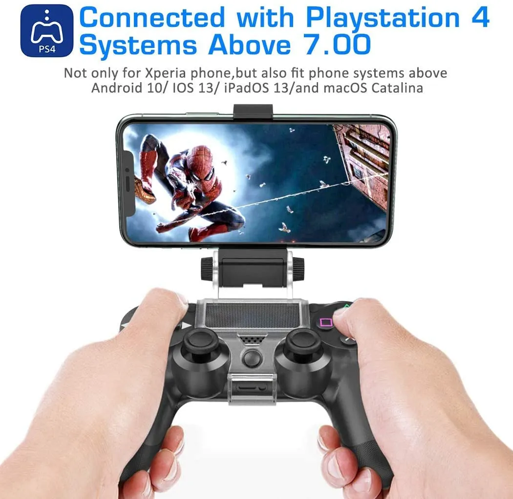 PS4 Controller Phone Mount Clip for Rmote Play