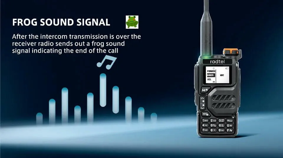 Radtel RT-590 Air Band Walkie Talkie Amateur Ham Two Way Radio Station UHF VHF 200CH Full Band HT with NOAA Channel AM Satcom