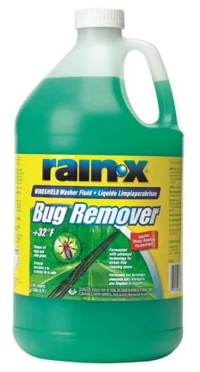 Rain‑X RX68806 Bug Remover Windshield Washer Fluid, 1-Gallon,  32 Degrees