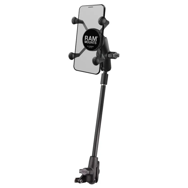 RAM® X-Grip® Phone Mount for Wheelchair Seat Tracks