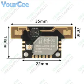 Rd-01 24g Radar Human Body Sensor Radar ble wifi