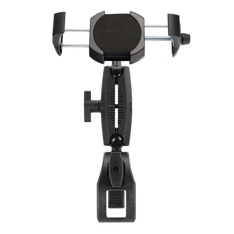 RoadVise® Ultra Clamp Phone and Tablet Mount with Security Knob and Two Shaft Arms