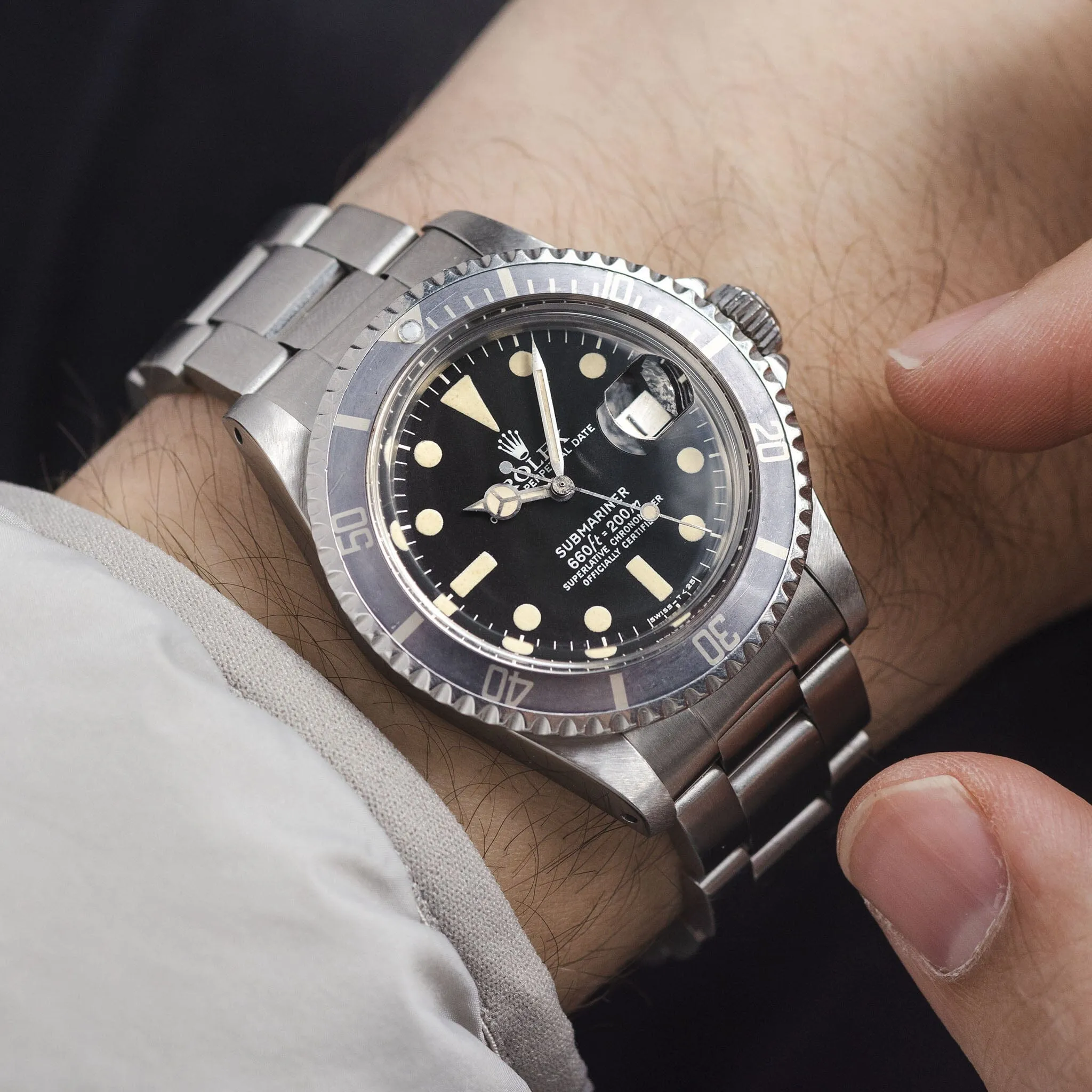 Rolex Submariner 1680 MK1 Maxi Dial Ghost Bezel