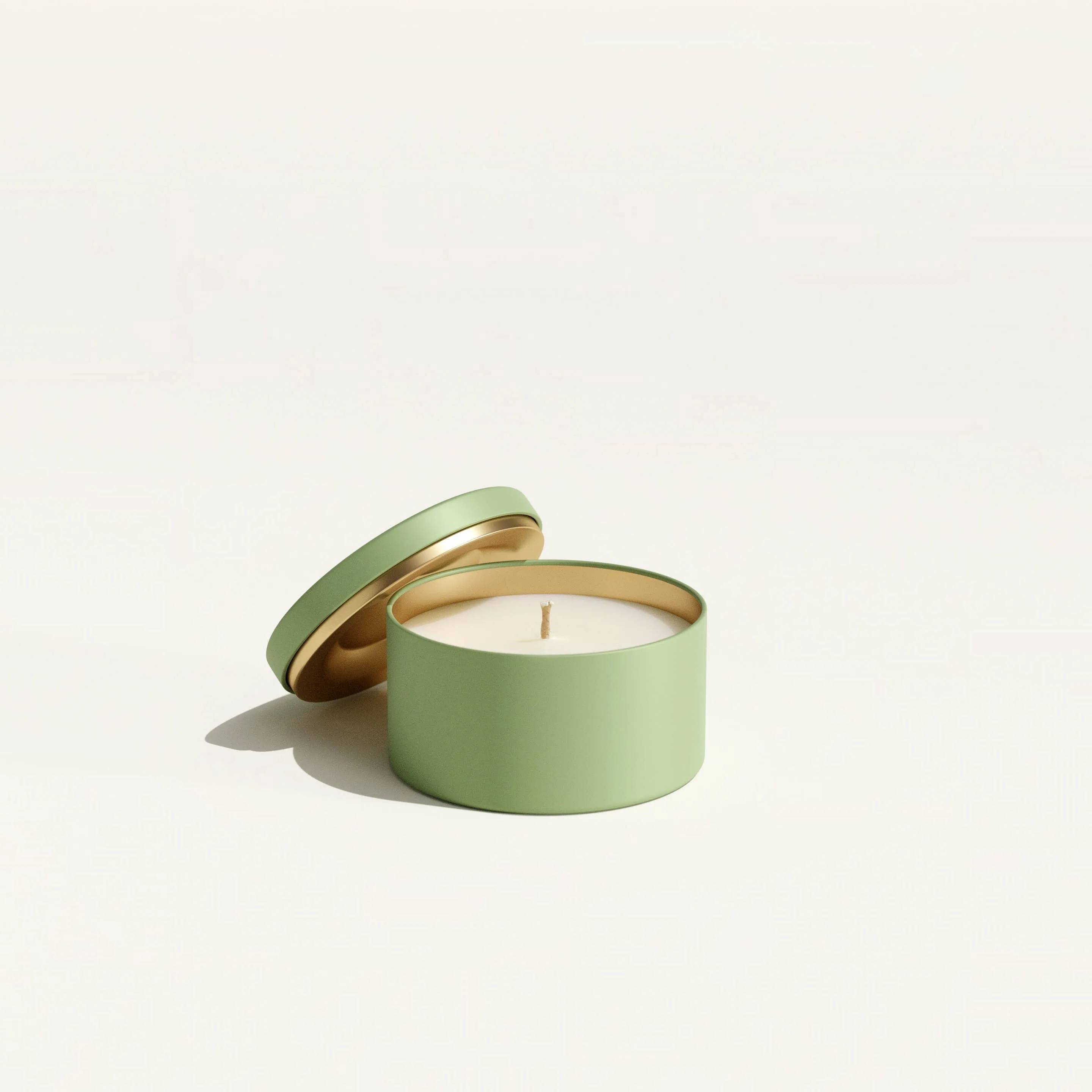 Sage Green Tin Candle