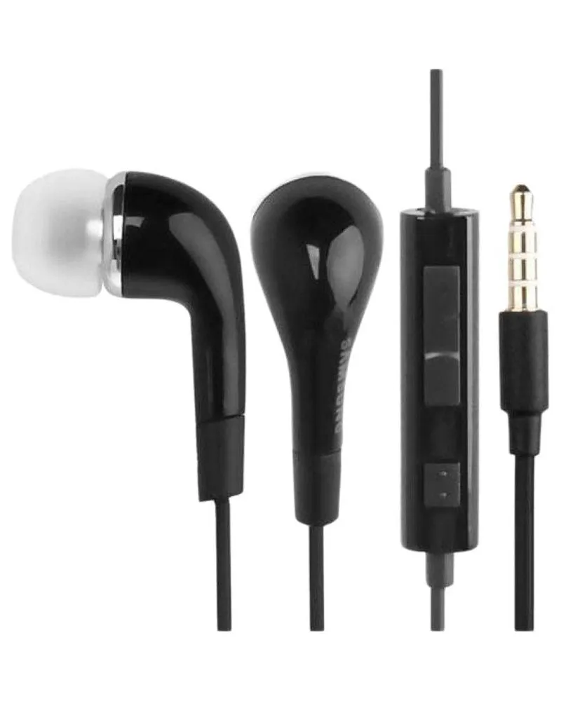 Samsung EHS64 Hands-Free Wired In Ear Earphones With Mic With Remote Note (Black)