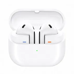 Samsung Galaxy Buds 3 (White) with Galaxy AI powered Real-time Interpreter | 24-bit Hi-Fi Audio | Up to 36H battery | IP57