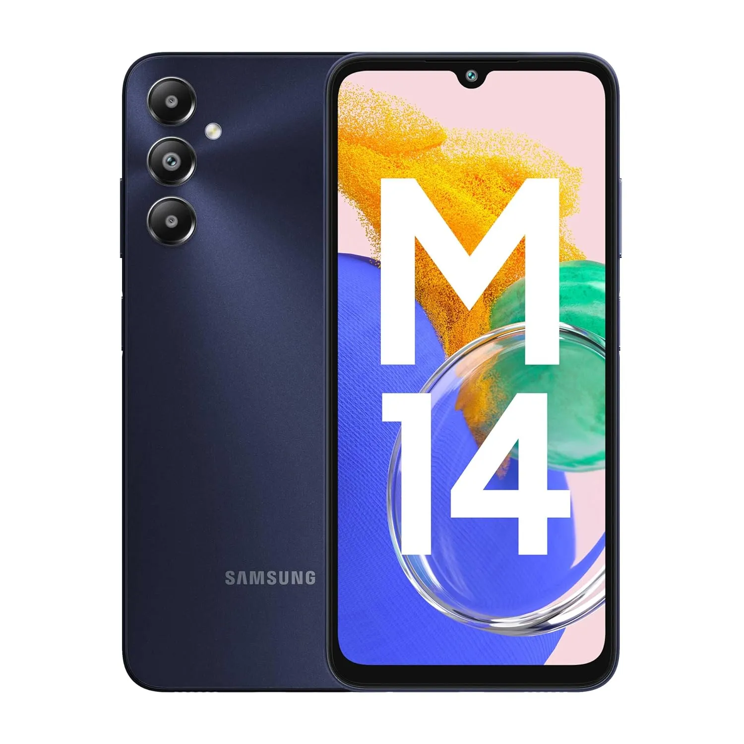 Samsung Galaxy M14 4G (Sapphire Blue,4GB,64GB) | 50MP Triple Cam | 5000mAh Battery | Snapdragon 680 Processor | 2 Gen. OS Upgrade & 4 Year Security Update | 8GB RAM with RAM Plus | Without Charger