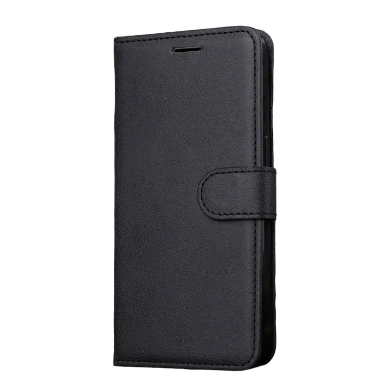 Samsung S23 compatible Flip Wallet Leather Phone Case