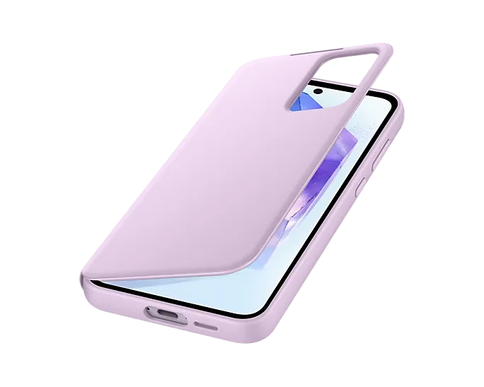 Samsung Smart View Wallet Cover - Samsung Galaxy A55 5G - Lavender