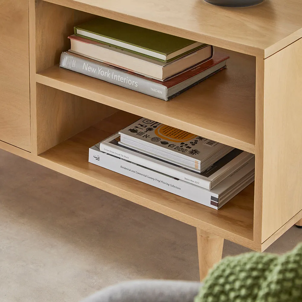 Scandinavian Oak Oslo TV Stand