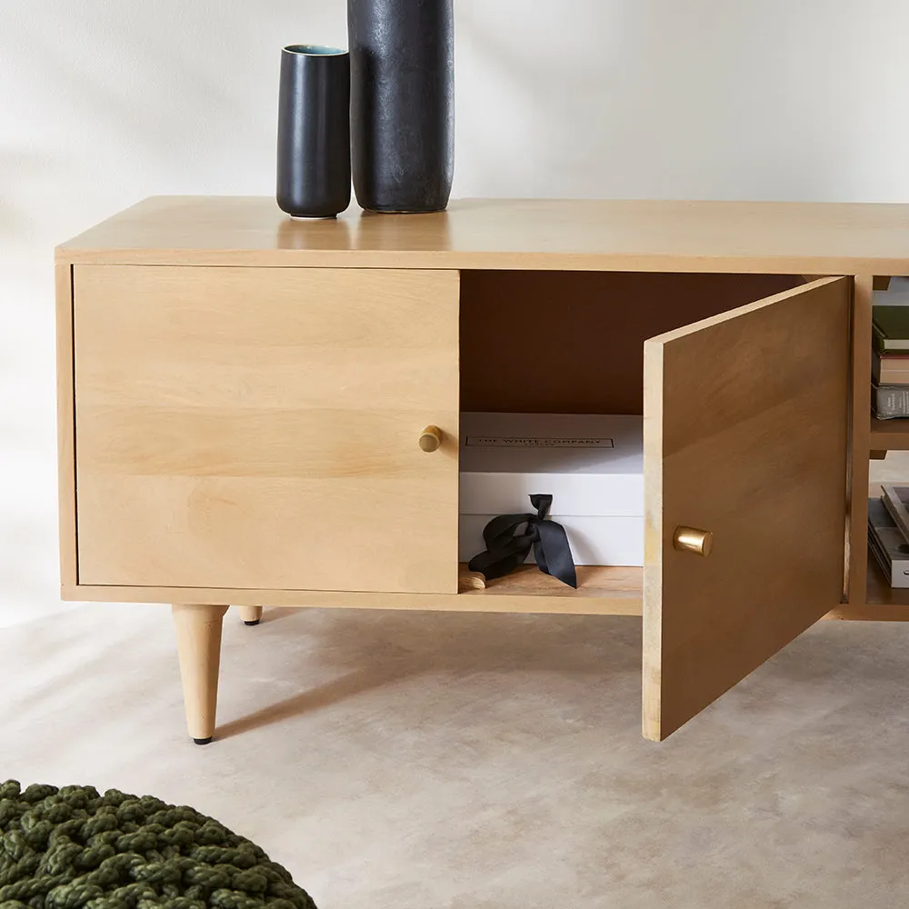 Scandinavian Oak Oslo TV Stand