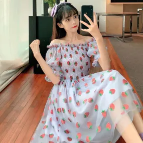 Sian Strawberry Dress