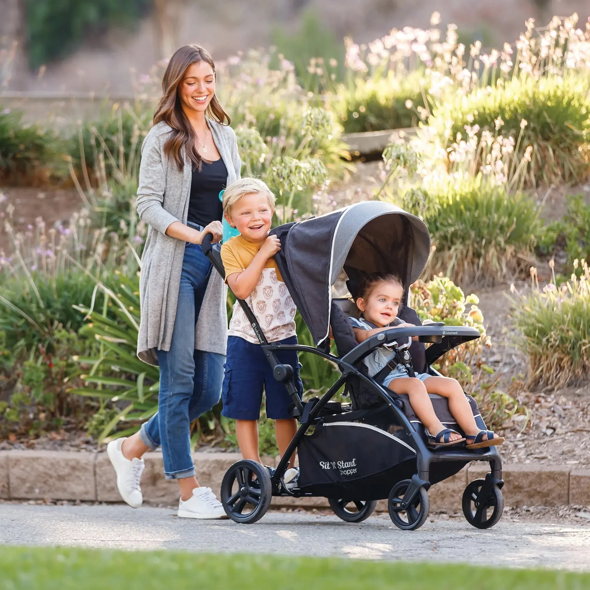 Sit N Stand® 5-in-1 Shopper Travel System with Ally™ 35 Infant Car Seat