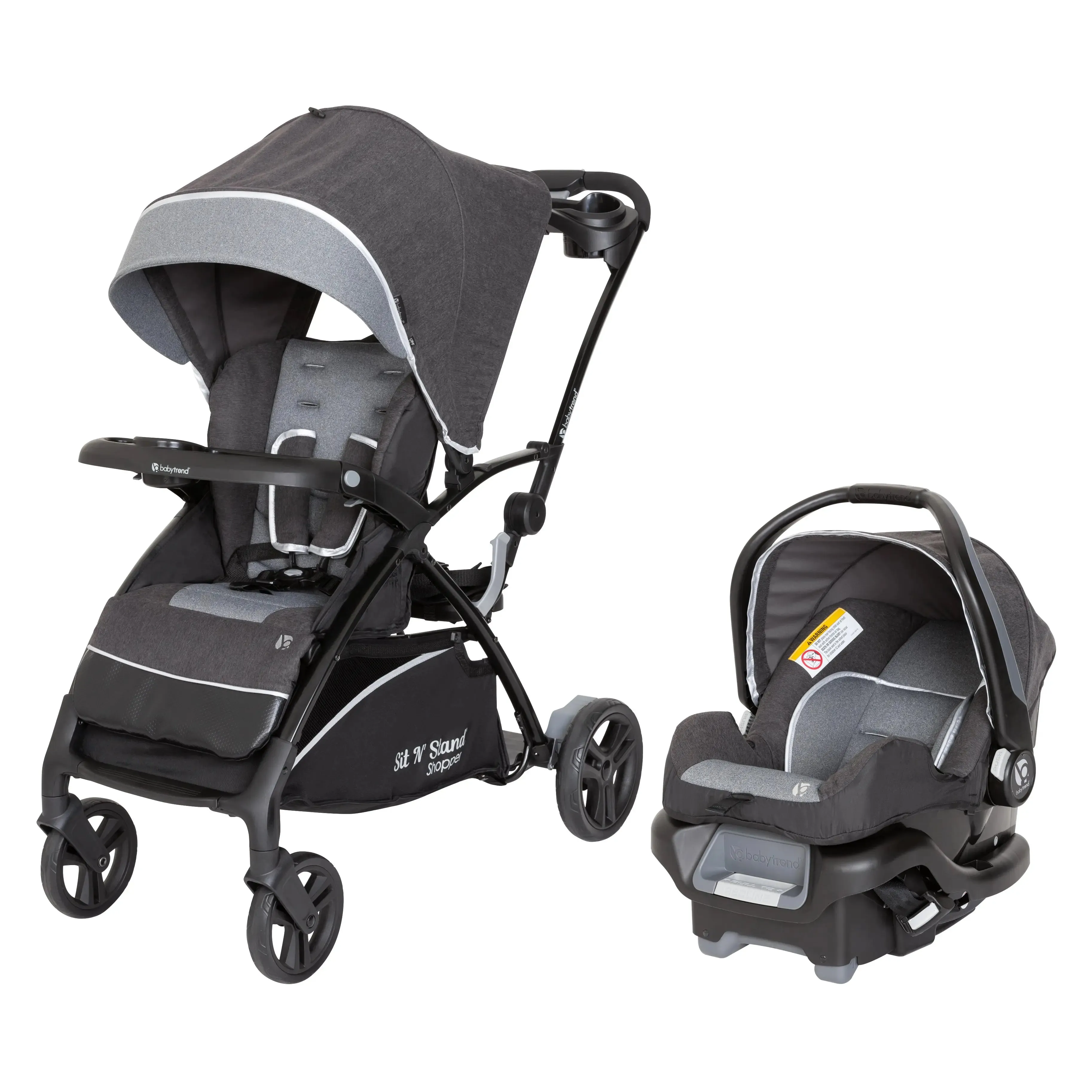 Sit N Stand® 5-in-1 Shopper Travel System with Ally™ 35 Infant Car Seat