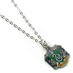 Slytherin Crest Silver Plated Necklace