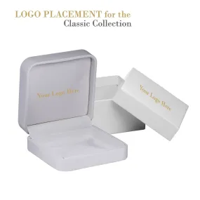 Soft Leatherette T-Style Earring Box, Classic Collection