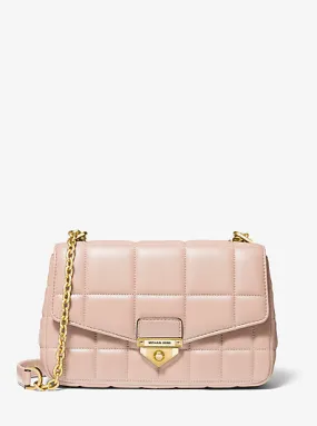 SoHo Large Quilted Leather Shoulder Bag