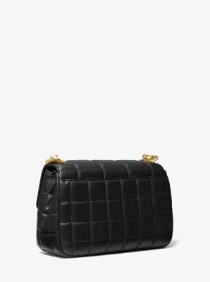 SoHo Large Quilted Leather Shoulder Bag